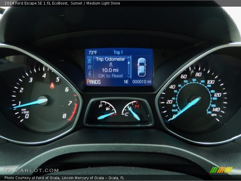 2014 Escape SE 1.6L EcoBoost SE 1.6L EcoBoost Gauges