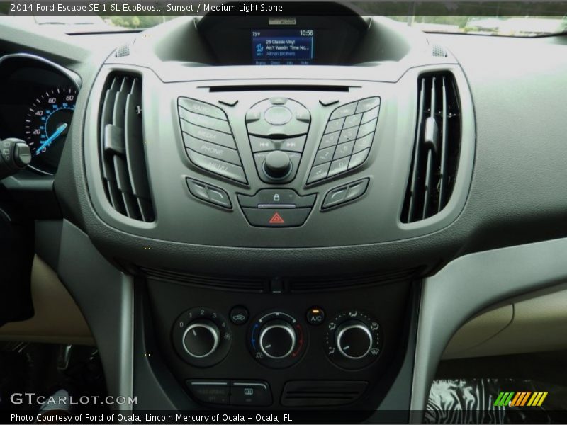 Sunset / Medium Light Stone 2014 Ford Escape SE 1.6L EcoBoost