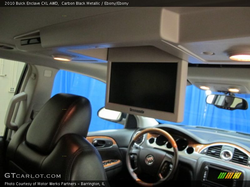 Carbon Black Metallic / Ebony/Ebony 2010 Buick Enclave CXL AWD