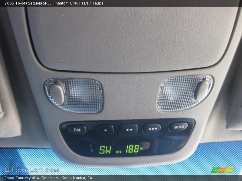 Phantom Gray Pearl / Taupe 2005 Toyota Sequoia SR5