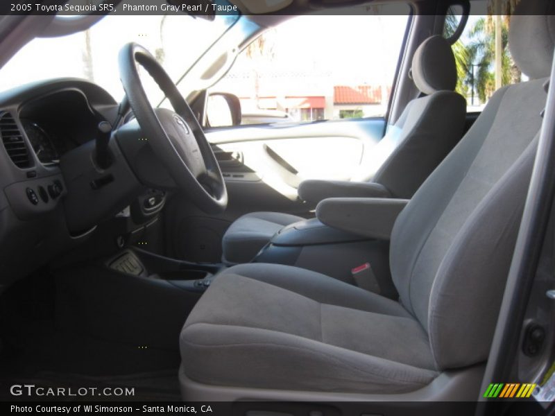 Phantom Gray Pearl / Taupe 2005 Toyota Sequoia SR5