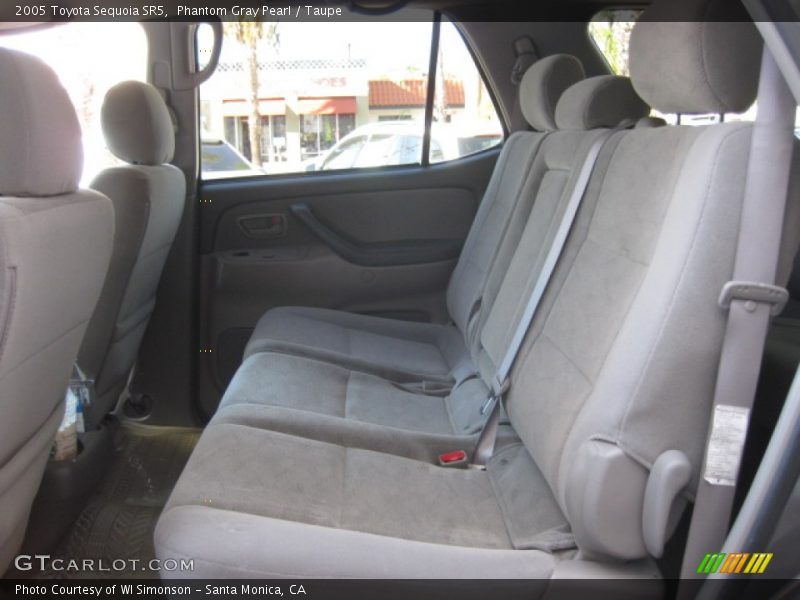 Phantom Gray Pearl / Taupe 2005 Toyota Sequoia SR5