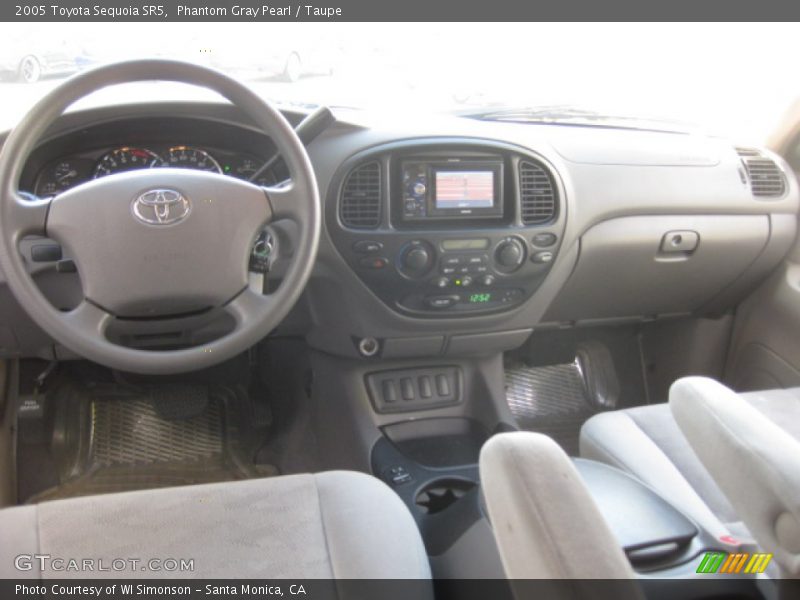 Phantom Gray Pearl / Taupe 2005 Toyota Sequoia SR5