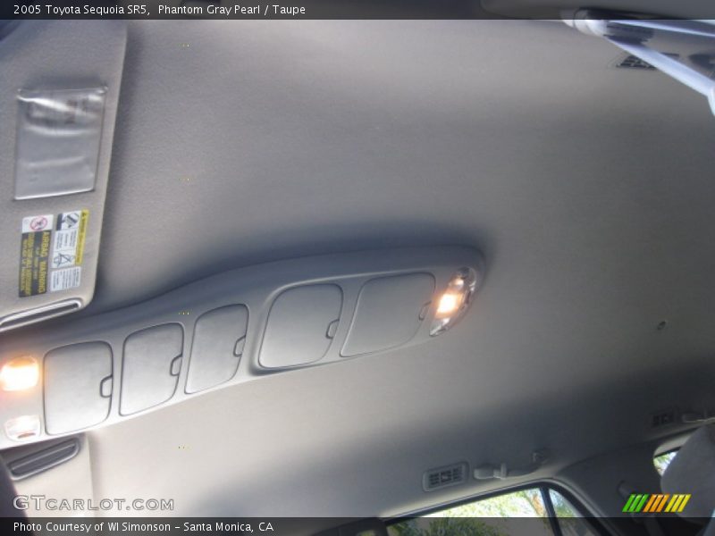 Phantom Gray Pearl / Taupe 2005 Toyota Sequoia SR5