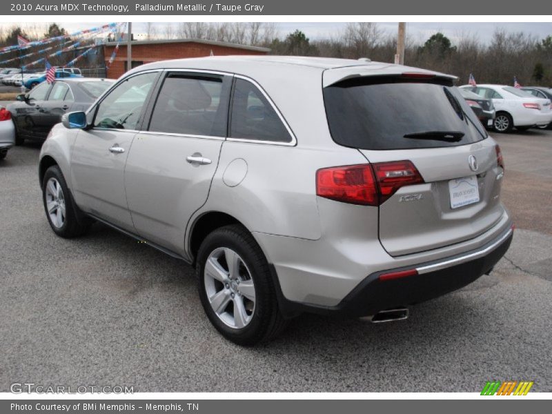 Palladium Metallic / Taupe Gray 2010 Acura MDX Technology
