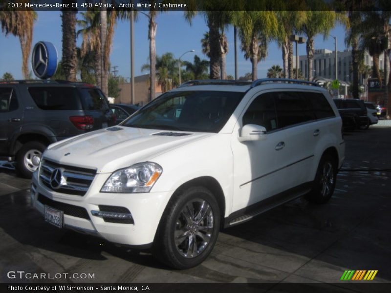 Arctic White / Cashmere 2012 Mercedes-Benz GL 450 4Matic