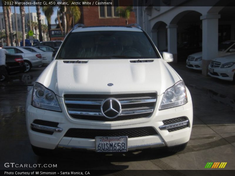 Arctic White / Cashmere 2012 Mercedes-Benz GL 450 4Matic