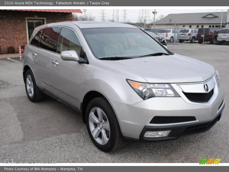 Palladium Metallic / Taupe Gray 2010 Acura MDX Technology