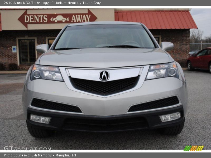 Palladium Metallic / Taupe Gray 2010 Acura MDX Technology