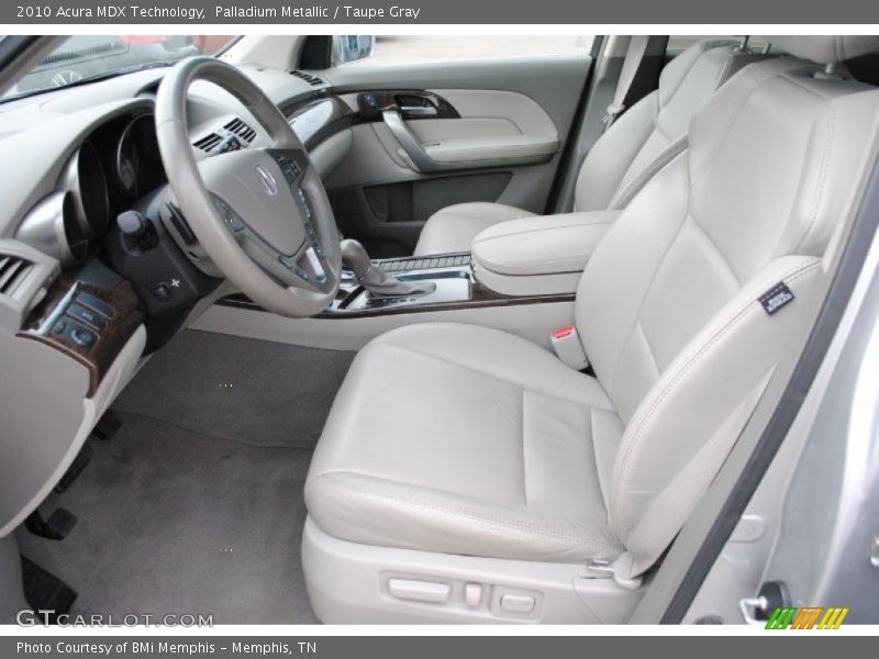 Palladium Metallic / Taupe Gray 2010 Acura MDX Technology