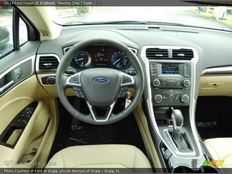 Dashboard of 2014 Fusion SE EcoBoost
