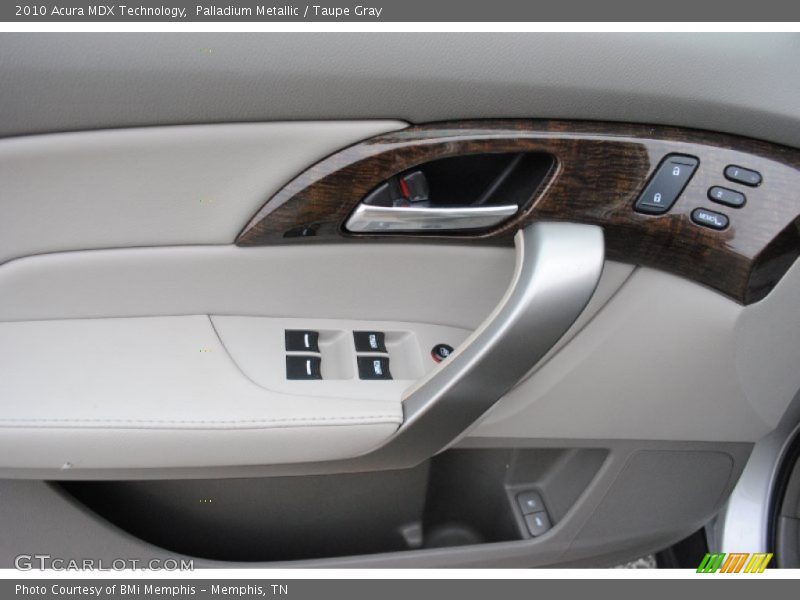 Palladium Metallic / Taupe Gray 2010 Acura MDX Technology