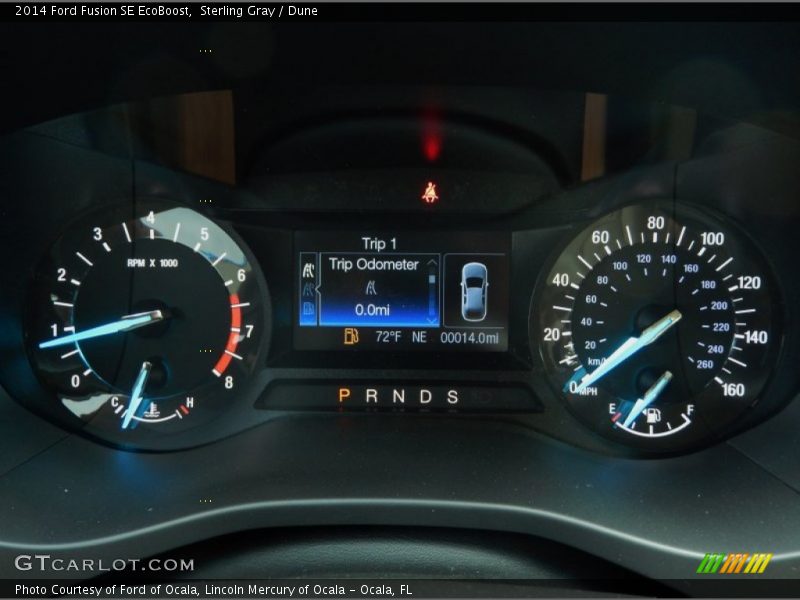  2014 Fusion SE EcoBoost SE EcoBoost Gauges