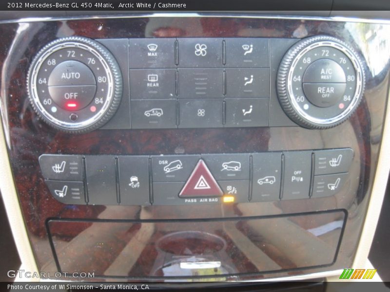 Arctic White / Cashmere 2012 Mercedes-Benz GL 450 4Matic