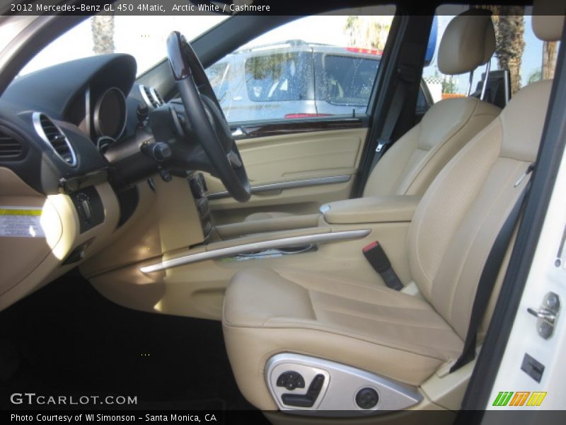 Arctic White / Cashmere 2012 Mercedes-Benz GL 450 4Matic