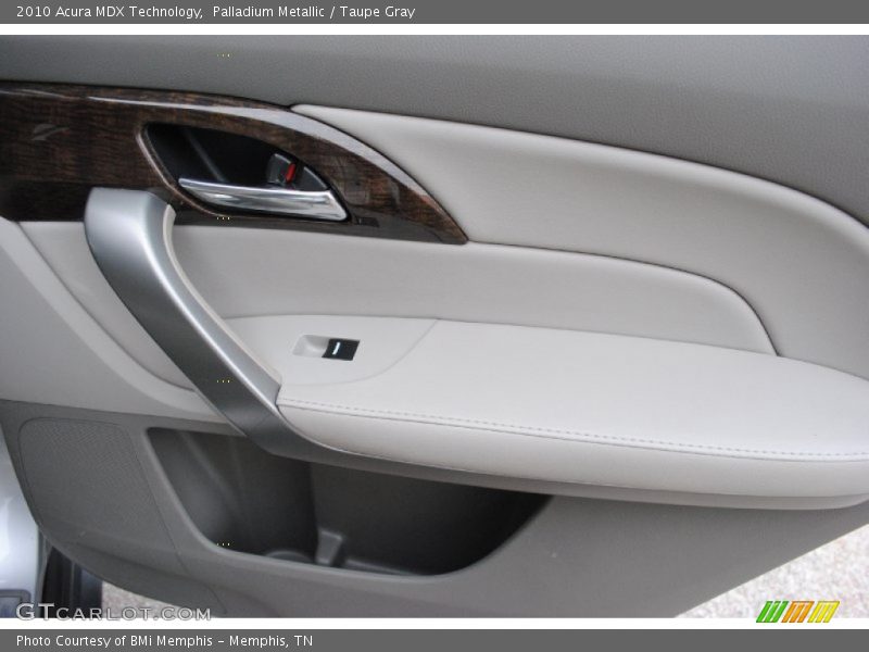 Palladium Metallic / Taupe Gray 2010 Acura MDX Technology