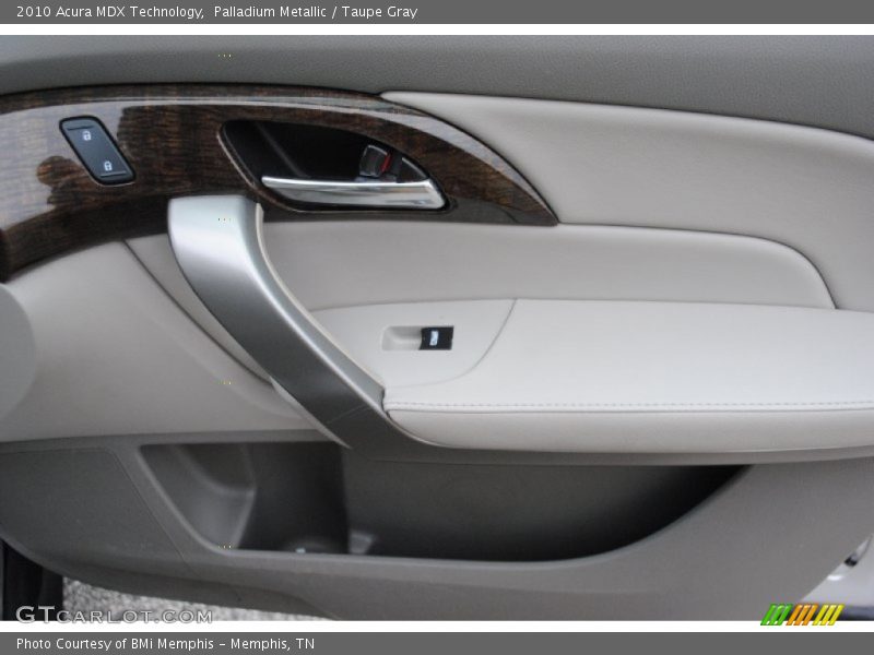 Palladium Metallic / Taupe Gray 2010 Acura MDX Technology