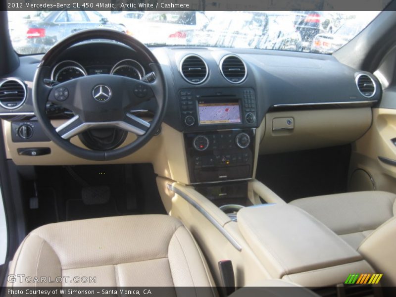 Arctic White / Cashmere 2012 Mercedes-Benz GL 450 4Matic