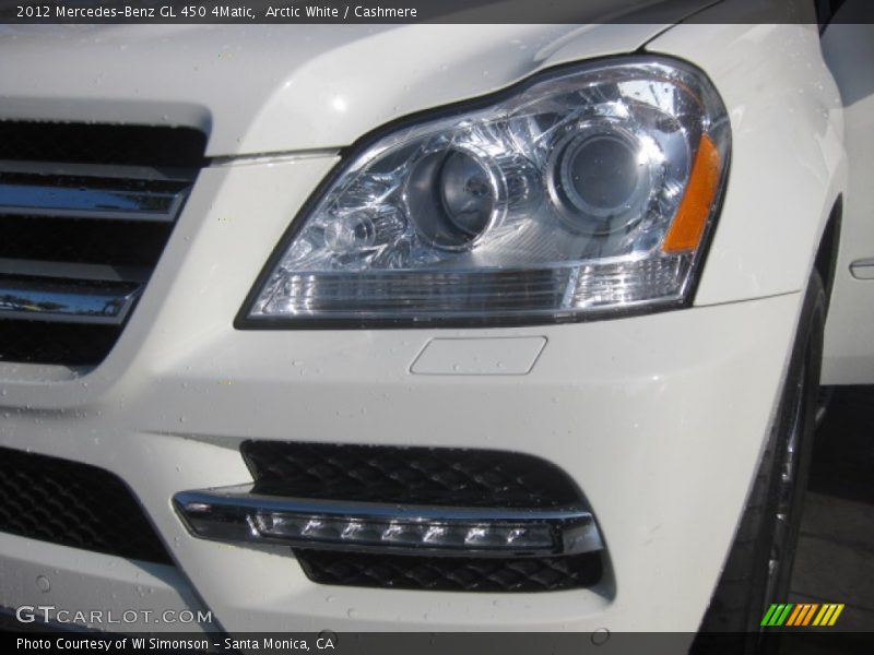 Arctic White / Cashmere 2012 Mercedes-Benz GL 450 4Matic