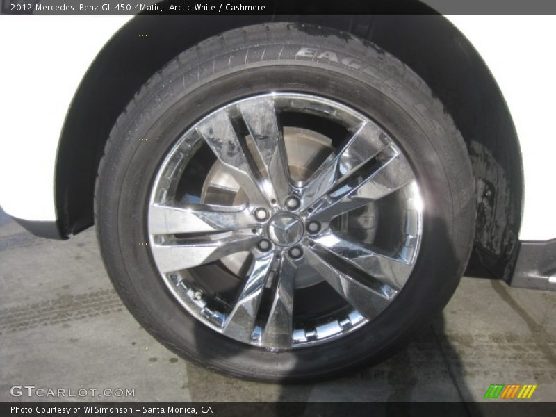 Arctic White / Cashmere 2012 Mercedes-Benz GL 450 4Matic