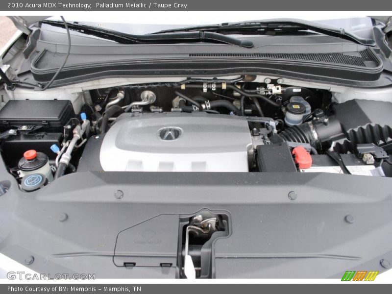 Palladium Metallic / Taupe Gray 2010 Acura MDX Technology