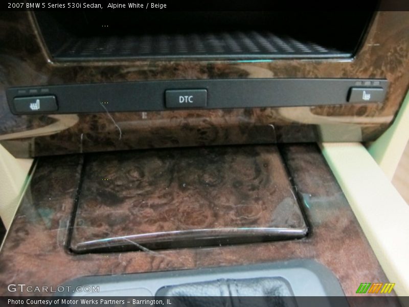 Alpine White / Beige 2007 BMW 5 Series 530i Sedan