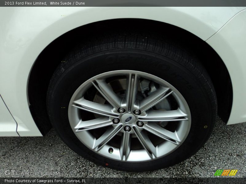 White Suede / Dune 2013 Ford Flex Limited