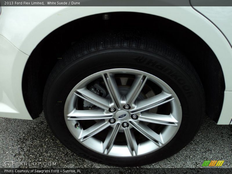 White Suede / Dune 2013 Ford Flex Limited
