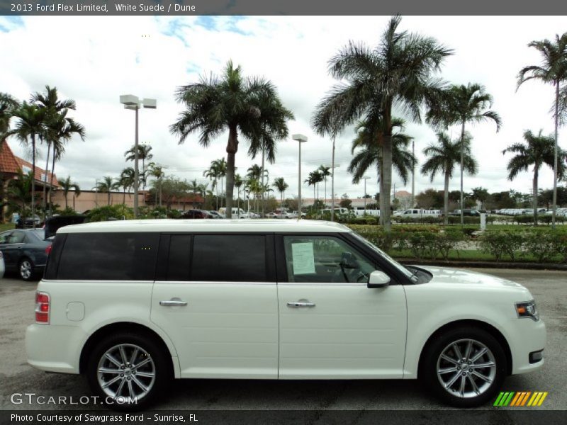 White Suede / Dune 2013 Ford Flex Limited