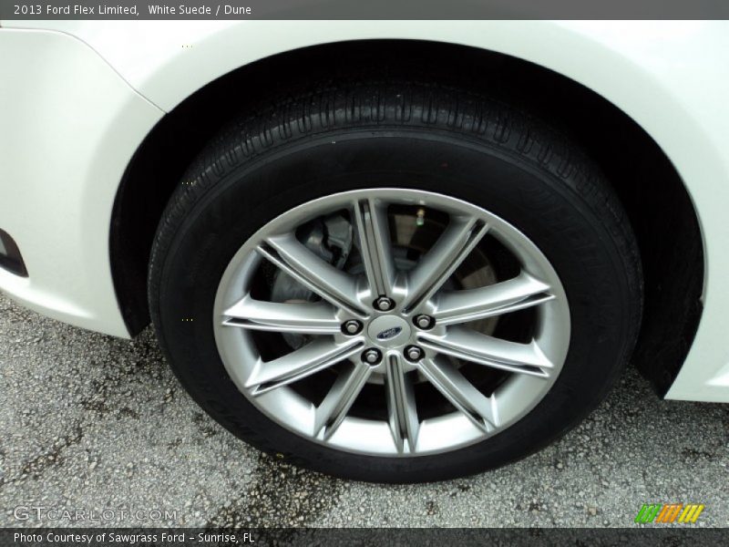 White Suede / Dune 2013 Ford Flex Limited