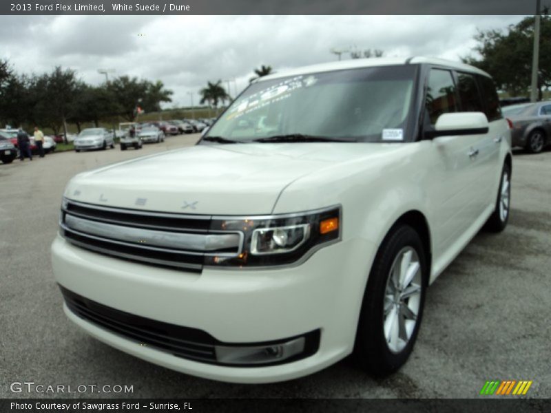 White Suede / Dune 2013 Ford Flex Limited