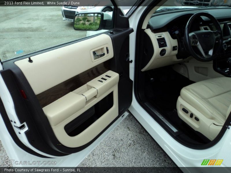 White Suede / Dune 2013 Ford Flex Limited