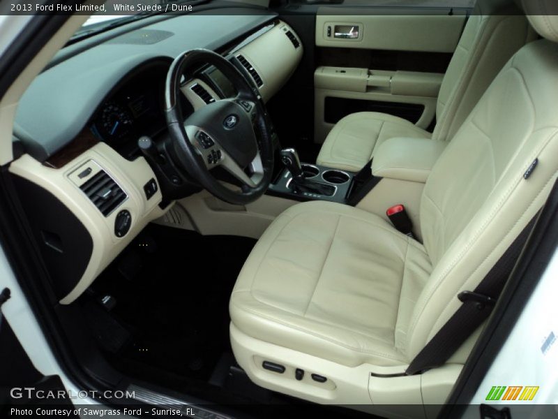 White Suede / Dune 2013 Ford Flex Limited