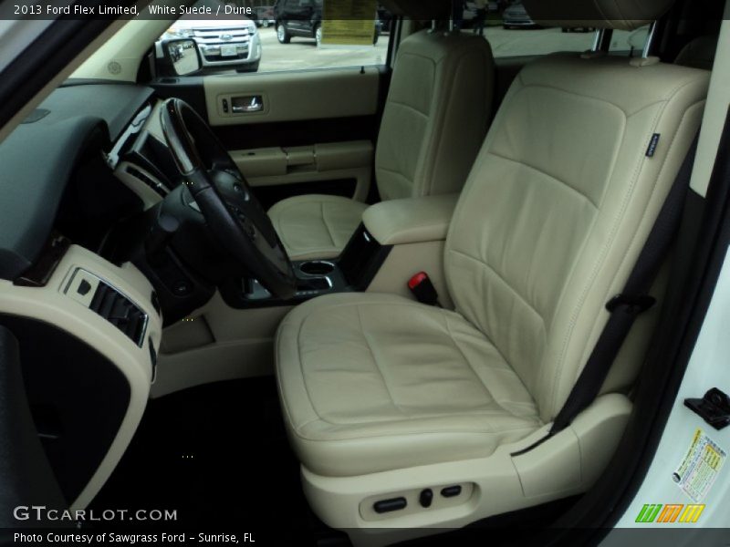 White Suede / Dune 2013 Ford Flex Limited