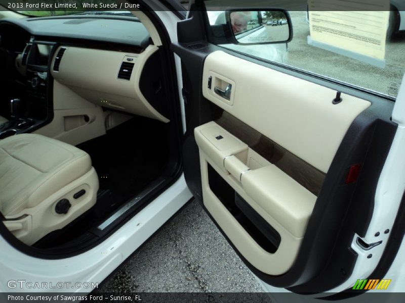 White Suede / Dune 2013 Ford Flex Limited