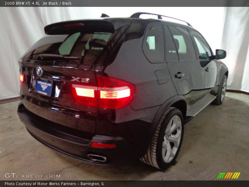 Jet Black / Black 2008 BMW X5 4.8i