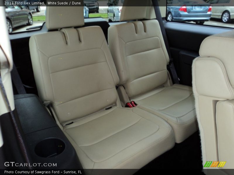 White Suede / Dune 2013 Ford Flex Limited