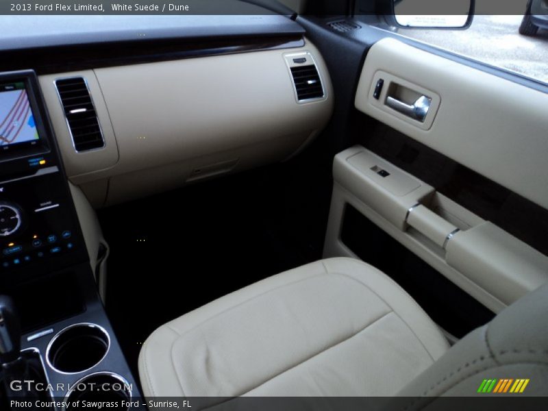 White Suede / Dune 2013 Ford Flex Limited