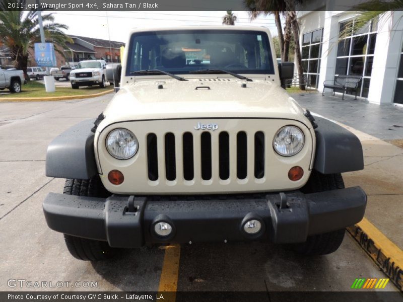 Sahara Tan / Black 2011 Jeep Wrangler Sport 4x4