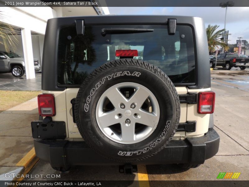 Sahara Tan / Black 2011 Jeep Wrangler Sport 4x4