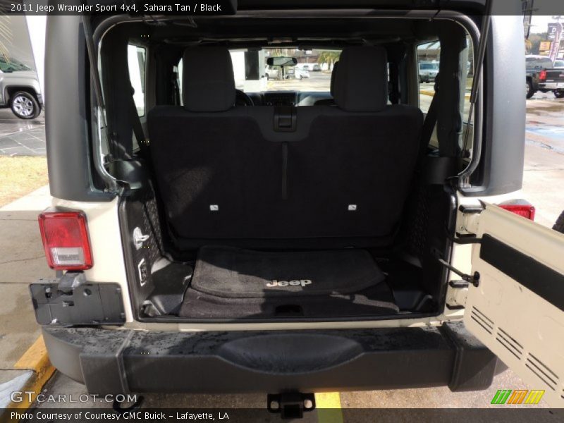Sahara Tan / Black 2011 Jeep Wrangler Sport 4x4
