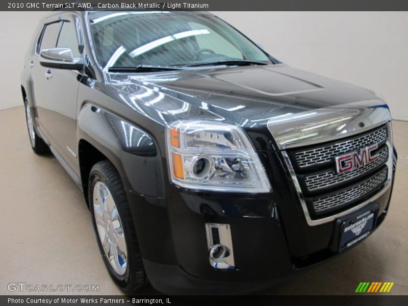 Carbon Black Metallic / Light Titanium 2010 GMC Terrain SLT AWD
