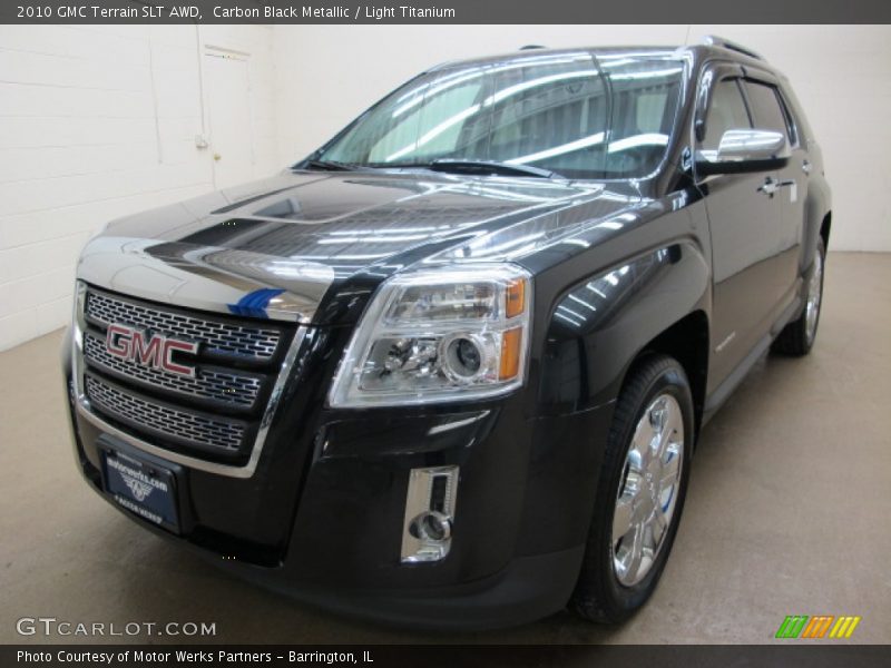 Carbon Black Metallic / Light Titanium 2010 GMC Terrain SLT AWD