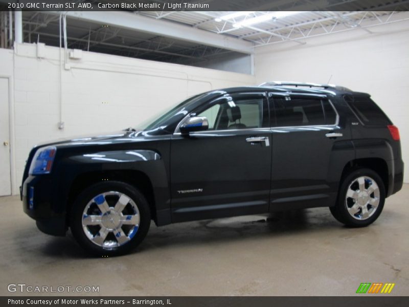 Carbon Black Metallic / Light Titanium 2010 GMC Terrain SLT AWD