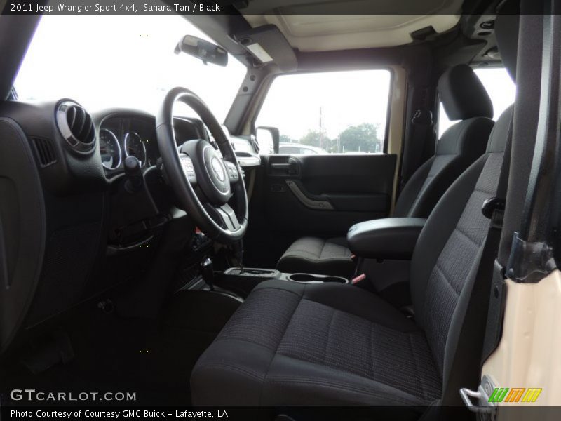 Sahara Tan / Black 2011 Jeep Wrangler Sport 4x4