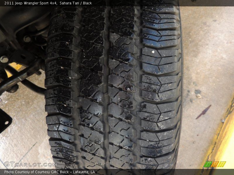 Sahara Tan / Black 2011 Jeep Wrangler Sport 4x4