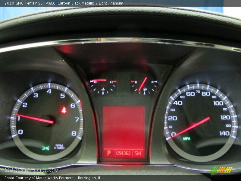 Carbon Black Metallic / Light Titanium 2010 GMC Terrain SLT AWD