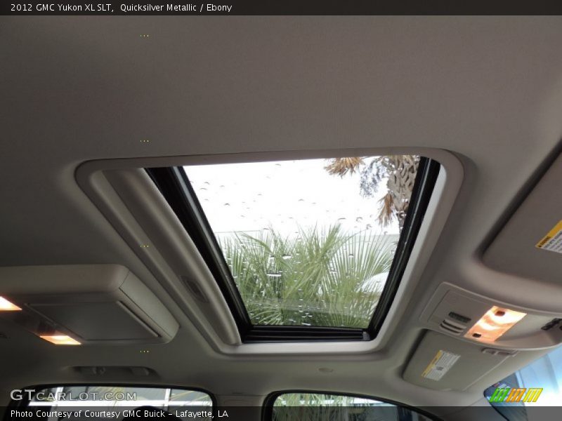 Quicksilver Metallic / Ebony 2012 GMC Yukon XL SLT
