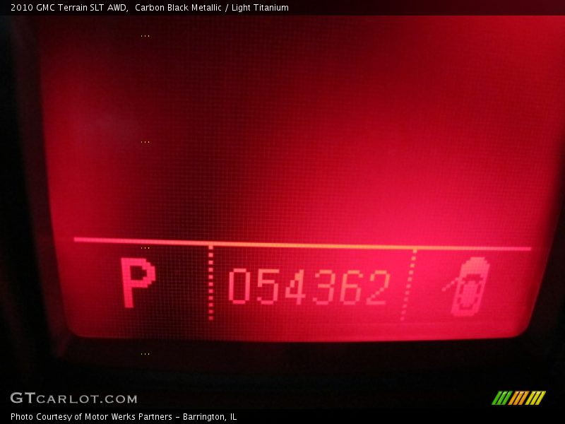 Carbon Black Metallic / Light Titanium 2010 GMC Terrain SLT AWD