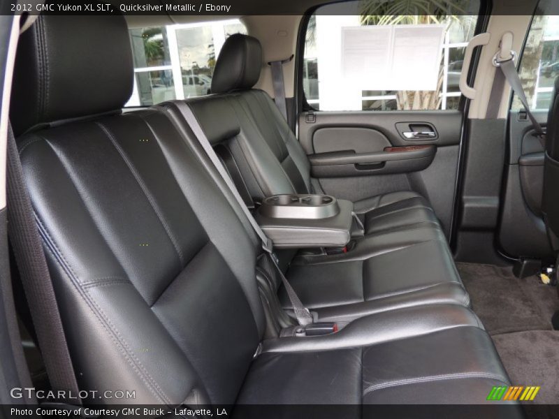Quicksilver Metallic / Ebony 2012 GMC Yukon XL SLT